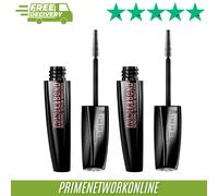 2 X Rimmel Wonder’Bond Bonding Serum Mascara 001 Black 11ml 100% NEW⭐⭐⭐⭐⭐