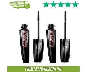 2 X Rimmel Wonder’Bond Bonding Serum Mascara 001 Black 11ml 100% NEW⭐⭐⭐⭐⭐