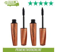 2 X Rimmel Wonder’Full Mascara with Argan Oil - Black (11ml) 100% ORIGINAL ⭐⭐⭐⭐⭐