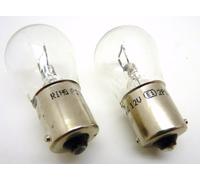 2 X Ring Fog Light bulbs, Long Life E1 Marked R382 SCC P21w 12v 382 BA15S R382 1156 that will Fit Opel Corsa 1990