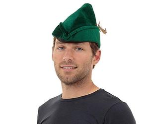 2 x Robin Hood Hat Soft Felt, One Size