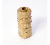2 X Roll Oasis Mossing Jute Twine String Tie- Natural x 60m for Florist, Floral, Flowers, Garden, Plants, Crafts by Smithers Oasis