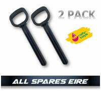 2 X ROLLY TOYS TRACTOR TRAILER ATTACHMENT TOW HITCH COUPLING PINS GENUINE PART