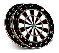 2 x Round Coasters - Dart Board Darts Game - Cork Backed Home Kitchen Accessory Tea Coffee Mug Mat #4643