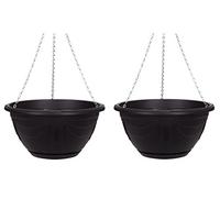 2 x Round Venetian Hanging Bas