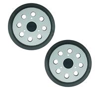 2 x SabreCut OSSCPD421MH_2 125mm Medium Hard 8 Hole Random Orbital Sander Hook and Loop Backing Pads Compatible with DeWalt DT3600 DW421 DW423 D26453 D26451