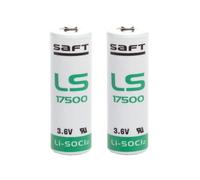 2 x SAFT LS17500 3.6V Lithium Batteries 3600mAh - 17500 ER17500V XL-100F ER17/50