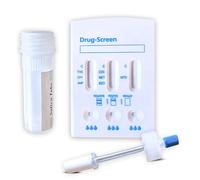 2 x Saliva Drug Test - Testing Kit - 7 Drugs Tested - Cannabis, Cocaine, Amphetamine, Methamphetamine, Benzodiazepine, Methadone & Opiates
