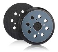 2 x Sanding Discs 125 mm hook and loop fastener, Sanding Disc Random Orbital Sander as Replacement Part Support Plate hook and loop fastener Pad for Makita BO5031, M9204, BO5021, BO5041743081-8 for DeWalt 151281-08 DW4388r, 8-Hole