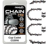 2 x Saw Chainsaw Chainsaw 40 cm 1.1 mm 3.8 Inch 57TG for Cup Cadet CS3916