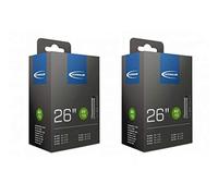 2 x Schwalbe 26" Mountain Bike Inner Tubes 26x1.5 With Schrader / Car Valves