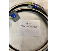 2 X Schwalbe 700 X 32c Road Cruiser White Wall Tyres