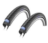 2 x Schwalbe Bike Tyre 35-406 Marathon Plus HS440 20x1.35 SmartGuard Reflex