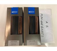 2 x Schwalbe G-One Allround 700 x 35c folding Bronze Wall tyres