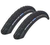 2 x Schwalbe Land Cruiser 47-559 Clincher K-Guard Bicycle Tyre Cover 26 x 1.75