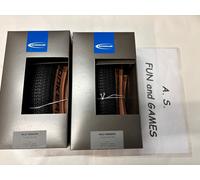 2 X Schwalbe New 20 X 2.00 Folding Billy Bonkers Bronze Wall Tyres