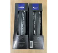 2 X Schwalbe One 700 X 23c Folding Tyre Racing Puncture Protected Road Bike 700c