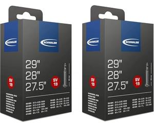2 x Schwalbe SV19 Bicycle Inner Tube 27.5 - 29 Inches, 28 x 1.5 - 2.35, 40 - 62 / 584 - 622, NR.19 SV