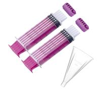 2 x Set of 5 Colostrum Syringe with Cap (2.5 ml) Suitable for Lansinoh Primo-Lacto Funnel Nutrisafe2 | Set of Syringes + Funnel | for Collecting Colostrum | Collecting Breast Milk