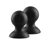 2 x SILICONE NIPPLE SUCKERS Sex Toy SQUEEZE ME 5719