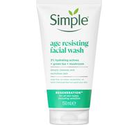 2 x SIMPLE Regeneration Age Resisting Facial Wash (150ml) only £9.48/unit