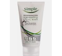 2 X Simple Regeneration Age Resisting Facial Wash Fights Premature Ageing 150ml