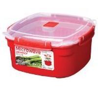 2 X Sistema 2.4 Litre Medium Microwave Steamer