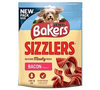 2 x Sizzlers Bacon Flavour Meaty Treats 90g (Box of 6)