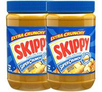 2 X Skippy Extra Crunchy Super Crunch Peanut Butter 1.13Kg