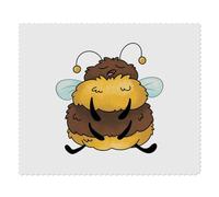 2 x 'Sleepy Bumble Bee' Microfibre Lens/Glasses Cleaning Cloths (LC00028475)