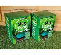 2 X Slug & Snail Traps 2 Vitax Reusable Traps Organic Gardening Pet Child Safe