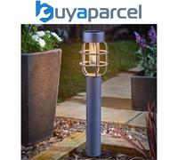 Anglia Grey Decorative Lighting Bright 15 Lumen Solar Powered Garden Stake Light [EEK: A+++]