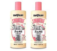 2 X Soap and & Glory SMOOTHIE STAR Hydrating Body Wash 500ml DUO SET