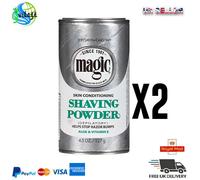 2 X SoftSheen-Carson | Magic | Skin Conditioning Shaving Powder (4.5oz)