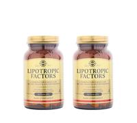 2 x Solgar Lipotropic Factors 50 Tablets Vegan - FREE SHIPPING