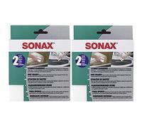 2 x Sonax dirt eraser, special sponge cleaner, 2 pieces each.