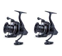 2 X Sonik Sports Sonik Xtractor+ 5000 Carp Reel Mini Big Pit Ideal For 9ft 10ft Carp Rods or Specialist Specimen Rods Carp Barbel Fishing