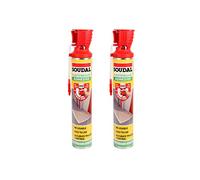 3X Soudal Plasterboard Adhesive Expanding Foam Dry Fix Genius Gun - 750 ml