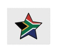 2 x 'South Africa Star' Microfibre Lens/Glasses Cleaning Cloths (LC00023076)