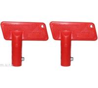 2 x Spare Replacement Keys For Battery Main Switch Isolator Cut Off Car K594K ROBINSON