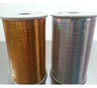2 x Spools of Lurex Premium Threads 1 Gold + 1 Silver 3000 Meters Each Spool 1/69 + 2 Extra Free SPOOS