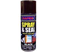 2 X Spray Mastic Instant Leak Stop Spray N Seal for Roofs, Gutters, Pipes 200ml Black