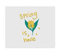 2 x 'Spring Is Here' Microfibre Lens/Glasses Cleaning Cloths (LC00032337)