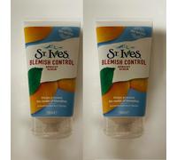 2 X ST. IVES Blemish Control Apricot Facial Scrub 150ml.