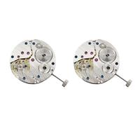 2 x ST3600 Movement 17 Jewel ETA 6497 Movement Model Watch Part Fit for Manual Mechanical Movement Watch, Silver