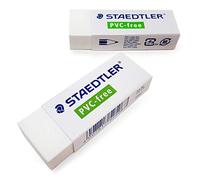 2 x Staedtler Rubber Erasers - PVC/Latex Free - Premium Quality - 525 B20