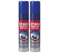 2 x Stain Remover & Pre-Wash Spray 100ml Unscented Universal Fabric & Surface Cleaner for Clothes, Upholstery, Carpets & Hard Surfaces | Removes Tea, Coffee, Ink, Grease, Wine & More