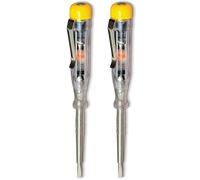 2 x Stanley 250V Screwdriver Voltage Tester [STHT0-66121]