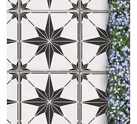 2 x Stencil for Garden Patio Paving Slabs 45x45 cm - 1x Large Pattern Zarzis