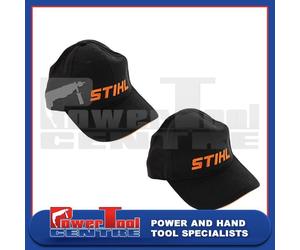 2 x Stihl Golf Baseball Cap Black One Size With Stihl Logo - 04207400000